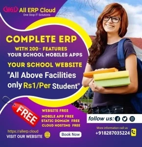 School ERP +Website +App Software (per Student)